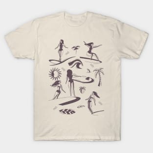 Surf Doodles 1 T-Shirt